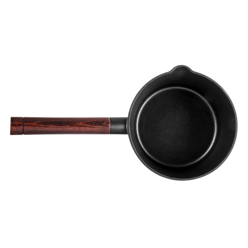 18cm ZL102 Aluminium Milk Pan Pot PFOA Free Pressure Casting